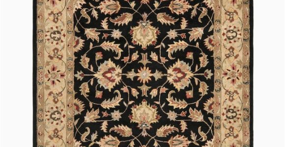 Lowes area Rugs 12 X 14 Safavieh Heritage Dymak 12 X 15 Wool Black/beige Indoor Floral …