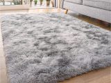 Lux Home Plush area Rug Qxkaka soft Shaggy Fuzzy Carpet for Bedroom, 4×6 Non-slip Washable Thick Fluffy Shag area Rug for Boys Kids Room, Cozy Luxury Plush Rugs for Living …