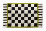 Mackenzie Childs Bath Rug Courtly Check Large Bath Rug