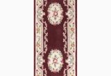 Macy S area Rugs Runners Km Home Closeout! Palace Garden Aubusson Burgundy 2’6″ X 8′ Runner …