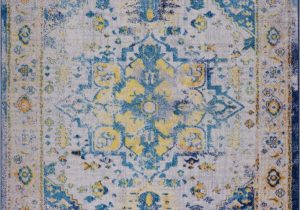 Made by Design area Rugs Ladole Rugs Modena Traditional Design Turkish Machine Made Beautiful Indoor area Rug Carpet In Blue Multicolor 5 3" X 7 6"
