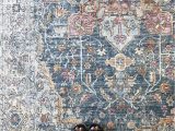 Magnolia Home Ophelia Blue Multi Rug Denim Rose Apricot which Color is Your Favorite In the