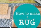 Make area Rug From Carpet How to Make A Rug Out Of Carpet Remnants