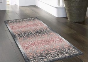Maples Rugs Bed Bath and Beyond Maples Rugs Pelham Vintage Kitchen Rugs Non Skid Grey/coral …