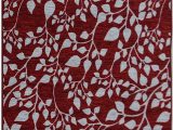 Maroon and Gray area Rugs Amazon Reversible Rugs Red Burgundy Gray Modern Leaf