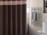 Matching Bathroom Rugs and Shower Curtains Dynasty 15 Piece Hotel Bathroom Sets 2 Non Slip Bath Mats Rugs Fabric Shower Curtain 12 Hooks Brown Walmart