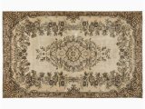 Mathieu Dark Beige Brown area Rug isabelline One-of-a-kind Hand-knotted 1960s 5’7″ X 9’1″ area Rug …