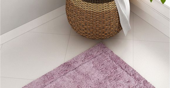 Mauve Bathroom Rug Sets Spaces Mauve Rectangular Hygro Cotton Bath Rug