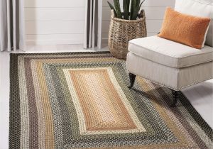 Menards area Rugs 5 X 7 Safavieh Braided Collection 2′ X 3′ Multi Brd308a Handmade Country Cottage Reversible Accent Rug