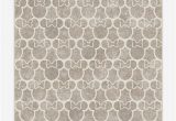 Mickey and Minnie area Rug Minnie Trellis ash Grey Rug