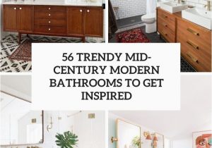 Mid Century Bathroom Rug 56 Trendy Mid Century Modern Bathrooms to Get Inspired