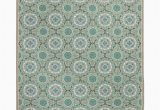 Mint Green area Rug 8×10 Safavieh Four Seasons Stain Resistant Hand Hooked Mint