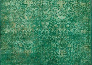 Modern Emerald Green area Rug Ne 2349 Emerald Green Emerald Green