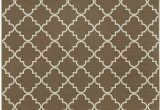 Mohawk Home Leaf Point Brown Indoor Inspirational area Rug Mohawk soho Fancy Trellis Geometric Lattice Printed area Rug 2 0 X 5 0 Oak