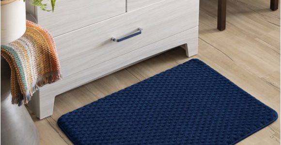 Mohawk Memory Foam Bath Rug Mohawk Memory Foam Bath Rug 18 X 27 Blue Admiral