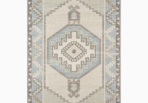 Moyer Indoor Light Blue area Rug Anatolia Wool Blend Traditional Medallion soft area Rug Light Blue …