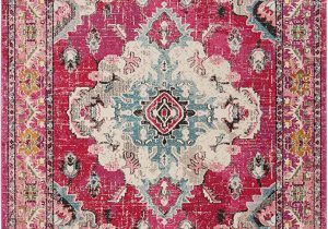 Moyer Indoor Light Blue area Rug Safavieh Monaco Collection 11′ X 15′ Pink/multi Mnc243d Boho Chic Medallion Distressed Non-shedding Living Room Bedroom Dining Home Office area Rug