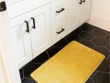Mustard Colored Bath Rugs Rugs.com Bano Everyday Bath Mat Collection Rug â 1′ 8 X 2′ 7 Mustard Yellow Machine Washable Shag Bath Mat, Extra soft and Absorbent, Non-slip, Quick …