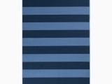 Natco Home Tributary area Rug Loomaknoti Tributary Awning Stripe 6′ X 9′ Striped Indoor/outdoor area Rug , Blue