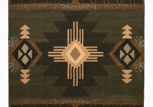 Native American Design area Rugs Allport High Quality Woven Native American Runner Double Shot Drop Stitch Carving Sage Green area Rug