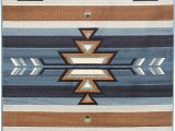 Native American Design area Rugs Rugs 4 Less Collection southwest Native American Indian area Rug Design In Light Blue Sw1 8 X10
