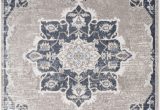 Navy and Taupe area Rug Acadian oriental Navy Taupe area Rug