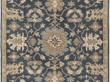 Navy and Taupe area Rug Caesar Navy Taupe area Rug