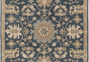 Navy and Taupe area Rug Caesar Navy Taupe area Rug