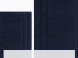 Navy Bathroom Rug Set Allow This Grand Style 2 Piece Bath Rug Set to Plement