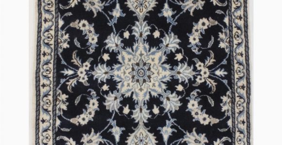 Navy Blue 3×5 Rug Navy Blue Traditional 3×5 Nain Persian Rug