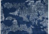 Navy Blue Abstract Rug Schooley Abstract Navy Blue area Rug