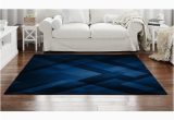 Navy Blue Accent Rug Blue Rugs Blue area Rug Navy Blue area Rug Geometric area – Etsy.de