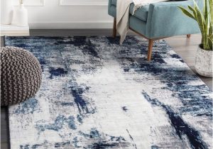 Navy Blue Accent Rug Pin On Walk All Over Me