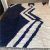 Navy Blue and Cream Rug Contemporary Rug 9×12 Cream and Navy Blue