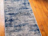 Navy Blue and Gray Runner Rug Unique Loom Mystic Collection Abstract Vintage Navy Blue Runner Rug 2 0 X 6 0