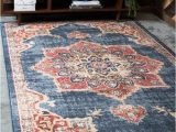 Navy Blue and Red area Rugs Bluered Rug