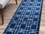 Navy Blue and Silver Rug Navy Blue Silver 2 X 10 Marilyn Monroe Blue area Rugs