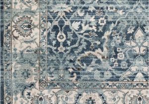 Navy Blue and Teal Rug Artistic Weavers Traditional Indoor Polypropylene area Rug …