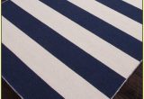 Navy Blue and White Striped Rug Navy Blue and White Striped Rug