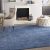 Navy Blue area Rug 10×14 Nourison Essentials Indoor/outdoor Navy Blue 10′ X 14′ area Rug, Easy Cleaning, Non Shedding, Bed Room, Living Room, Dining Room, Backyard, Deck, …