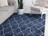 Navy Blue Bedroom Rugs Morroccan Shag Navy Blue 5×8 area Rug In 2020