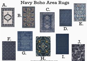 Navy Blue Boho Rug Boho Rugs Under $200 In Every Color! – Jessica Welling Interiors