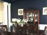 Navy Blue Dining Room Rug Dark and Moody Navy Blue Dining Room Reveal Dining Room