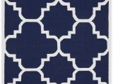 Navy Blue Flat Weave Rug Moroccan Flat Weave Rug