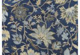 Navy Blue Floral Rug Kaleen Brooklyn Brody Rug Blue Floral Payless Rugs