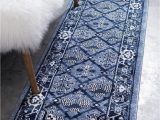 Navy Blue Fur area Rug Blue 2 7 X 10 Vista Runner Rug area Rugs