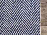 Navy Blue Herringbone Rug Chalet Herringbone Cotton Flatwoven Navy Rug Chalet