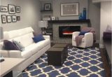 Navy Blue Rugs for Living Room Features Hand Tufted In India Rugs Can Vary Approx 3 4