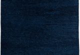 Navy Blue Wool Rug Chunky soumac Navy Blue Wool Mohair Blend Rug