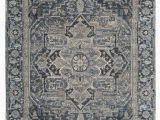 Navy Gray and White area Rug Godmanchester Navy Gray area Rug